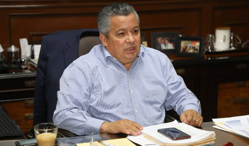 Enrique Morán Faz, secretario general de Gobierno