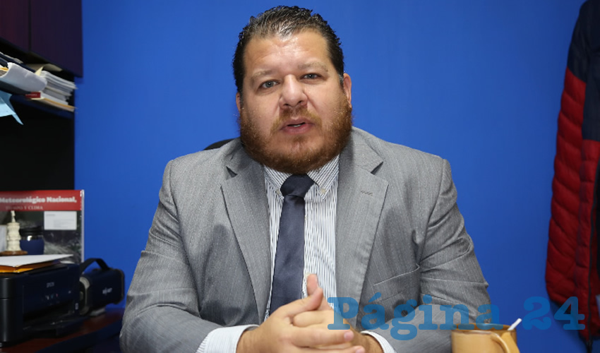 Alejandro Monreal Dávila, regidor (Foto: Eddylberto Luévano Santillán)