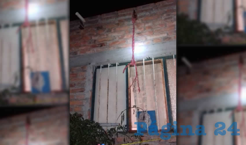 El lazo que utilizó para matarse Citlali Sarahí