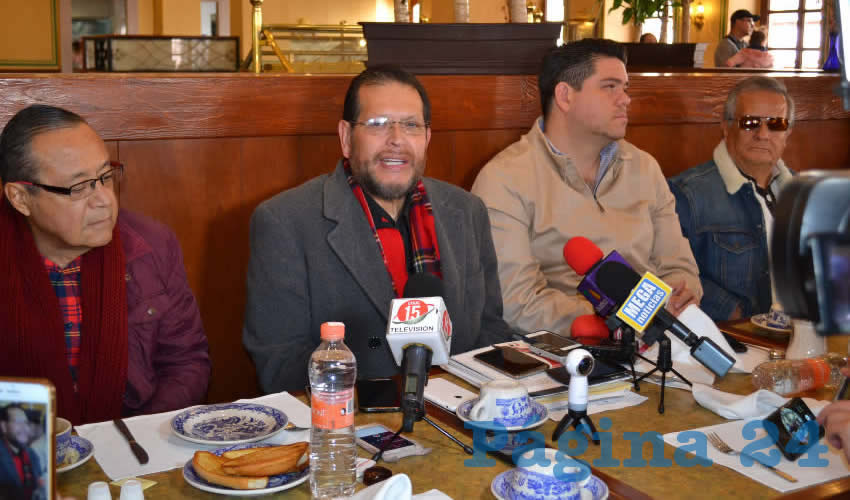 Pedro Martínez Arteaga, líder del Sindicato de Personal Académico de la Universidad de la Universidad Autónoma de Zacatecas (SPAUAZ) (Foto Merari Martínez)