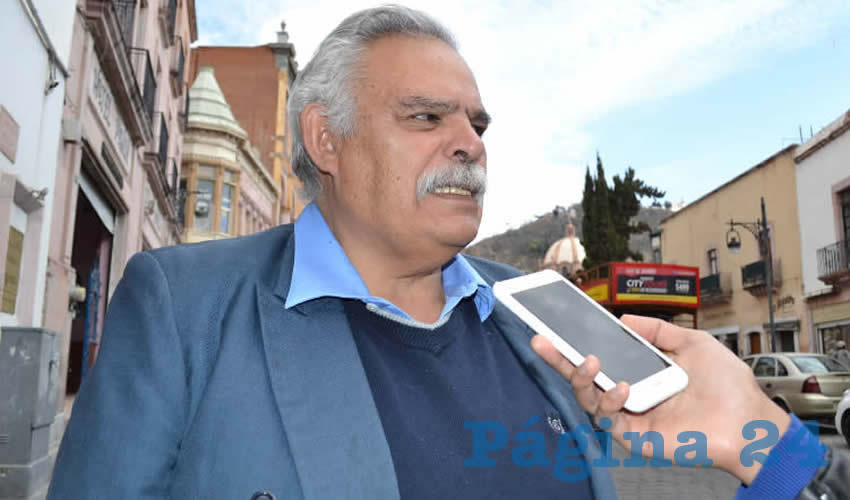 Luis Medina Lizalde, ex diputado local (Foto Merari Martínez)