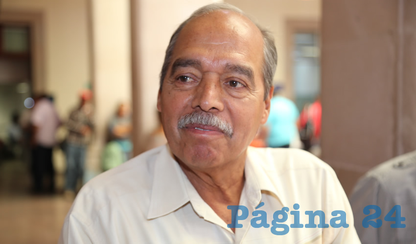 Antonio Hern&aacute;ndez Esparza, presidente de la Asociaci&oacute;n de abarroteros y peque&ntilde;os comerciantes