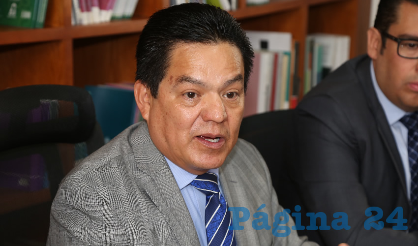 H&eacute;ctor Salvador Hern&aacute;ndez Gallegos, magistrado presidente del Tribunal Estatal Electoral de Aguascalientes