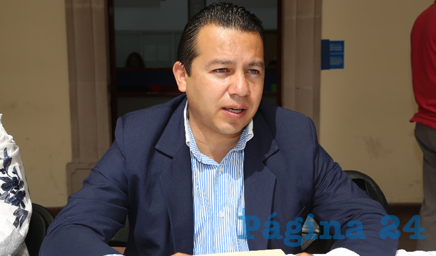 &Oacute;scar Monreal D&aacute;vila, director del DIF Municipal
