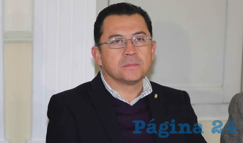 Francisco Romero David, presidente estatal de la CMIC (Foto: Eddylberto Lu&eacute;vano Santill&aacute;n)