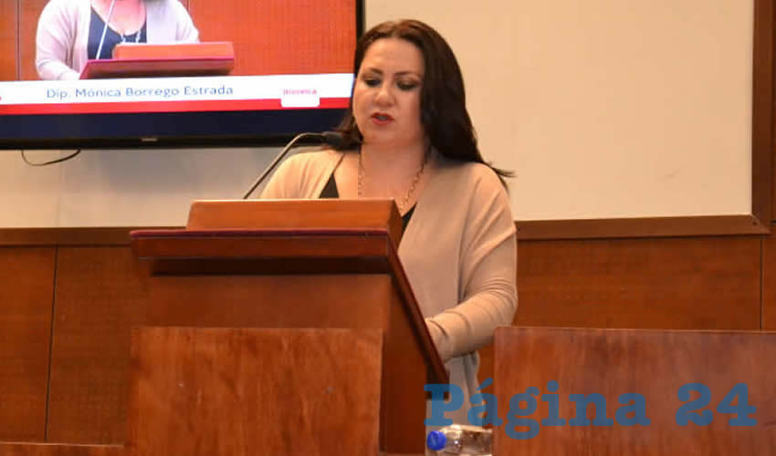 Mónica Borrego Estrada, diputada de Movimiento Regeneración Nacional (Morena) (Foto Merari Martínez Castro)