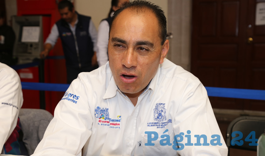 Jesús Adrián Castillo Serna, titular de la Sedum (Foto: Eddylberto Luévano Santillán)