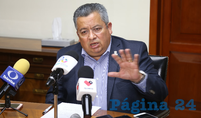 Ricardo Enrique Morán Faz, titular de la Seggob (Foto: Eddylberto Luévano Santillán)