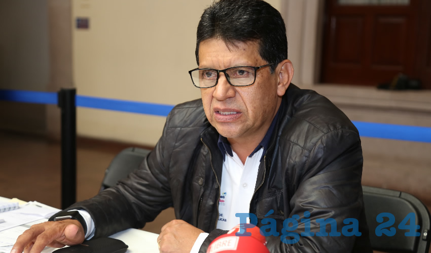 Marco Antonio Lic&oacute;n D&aacute;vila, secretario de Obras P&uacute;blicas
