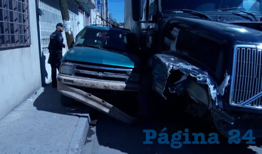 Así terminó la errática carrera de Ernesto “N” “N”, que manejaba un camión torton