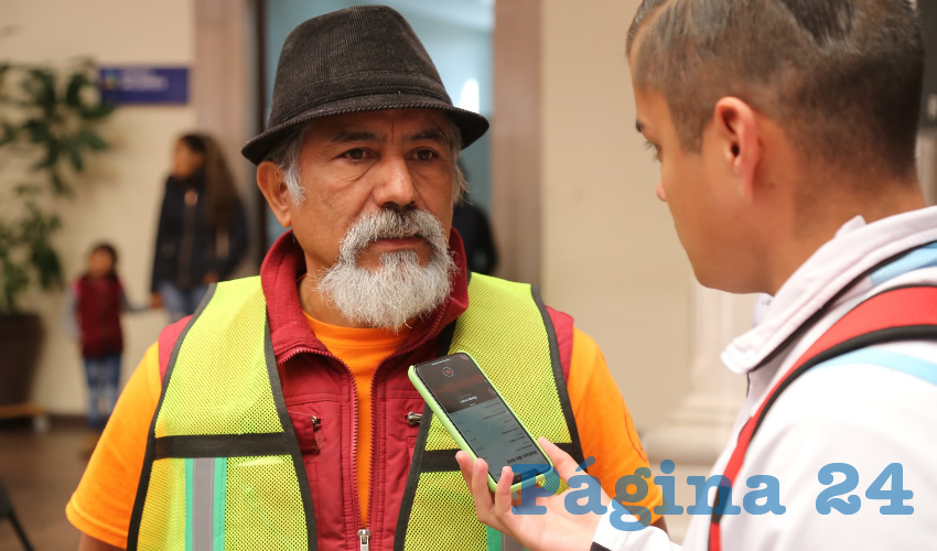 Jorge S&aacute;nchez, vocero de la Asociaci&oacute;n Civil Aguas