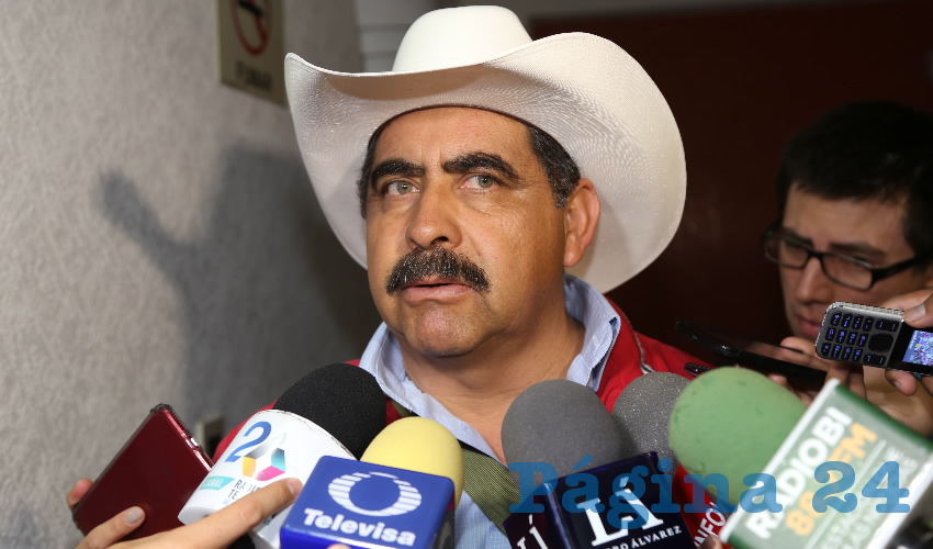 David Nájera Moreno, presidente de la Confederación Nacional Campesina en Aguascalientes