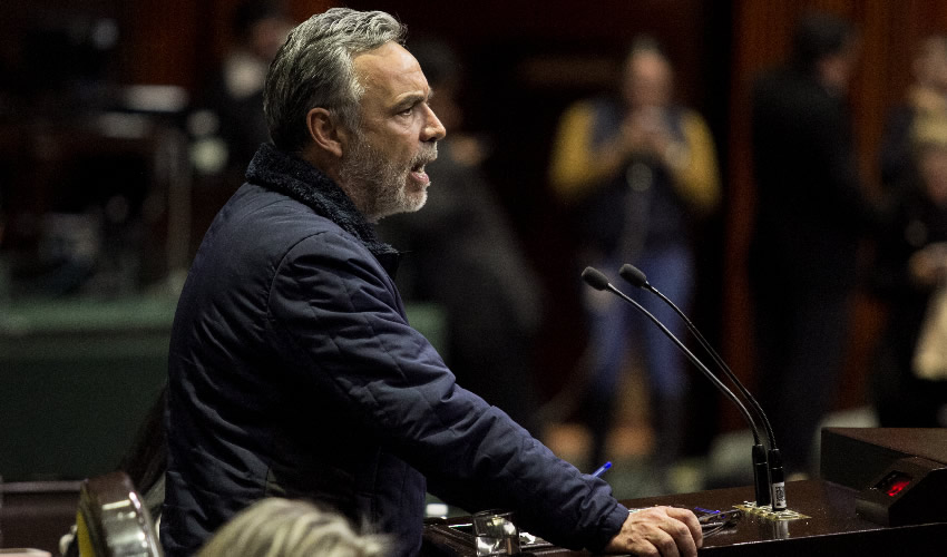 El legislador Alfonso Ramírez Cuéllar dio a conocer que un grupo de trabajo elabora ya una iniciativa para acabar con la elusión fiscal (Foto: Galo Cañas/Archivo/Cuartoscuro)