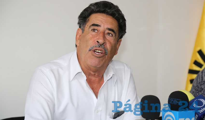 Daniel Vital Cruz, presidente estatal del PRD (Foto: Eddylberto Lu&eacute;vano Santill&aacute;n)
