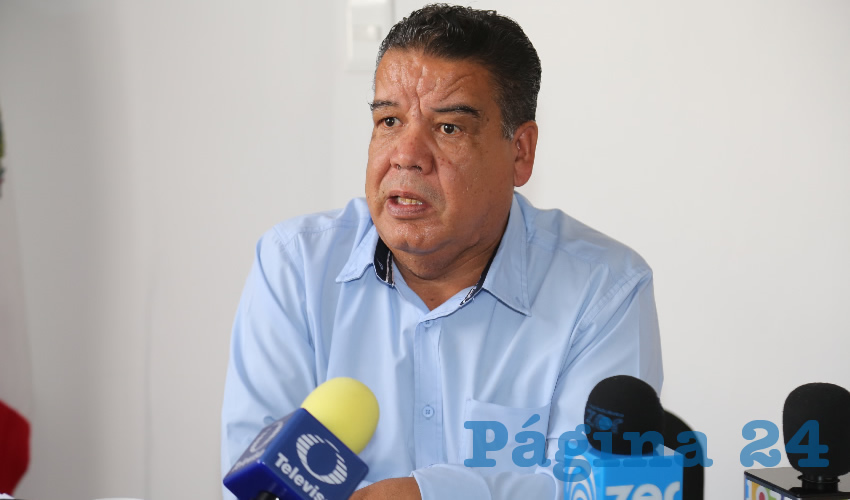 Francisco Javier Flores Flores, presidente de Cimientos del Magisterio (Foto: Eddylberto Luévano Santillán)