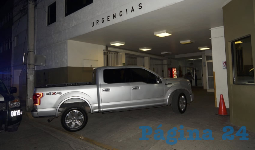 De urgencia, el empresario fue llevado en una camioneta Ford Lobo a la Clínica Guadalupe, pero los médicos no pudieron salvarlo