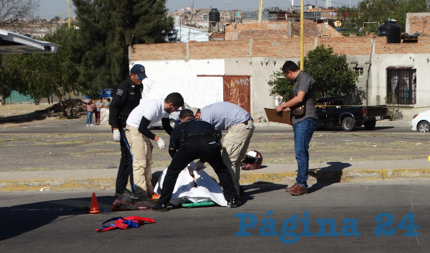 Sobre prolongaci&oacute;n Ojocaliente, encontr&oacute; la muerte Jos&eacute; Antonio Gayt&aacute;n Rodr&iacute;guez, que apenas contaba con 19 a&ntilde;os de edad