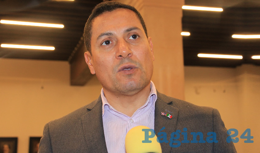 José Juan Estrada Hernández, titular de la Secretaría del Zacatecano Migrante (SEZAMI)