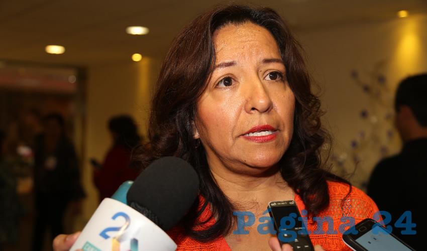 Carmen Dena Escalera, representante de la Uni&oacute;n Nacional de Empresas de Seguridad Privada y Adherentes