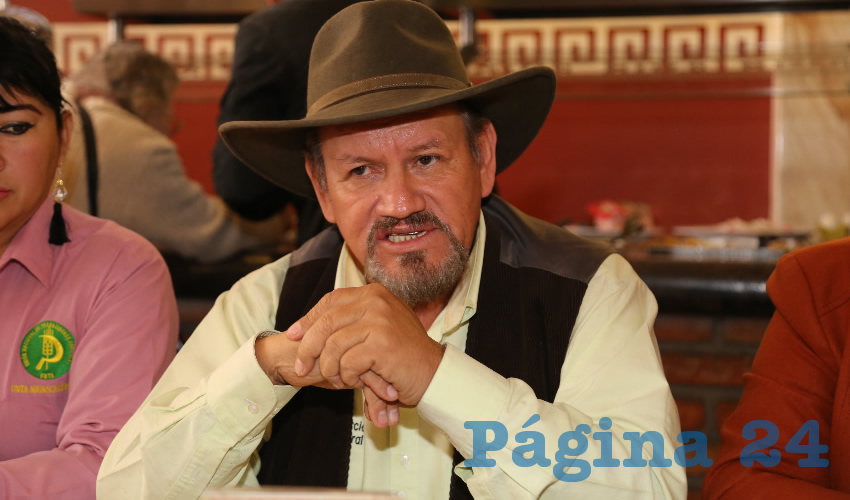 Cecilio Ávila García asegura que la Confederación Nacional Campesina está en crisis