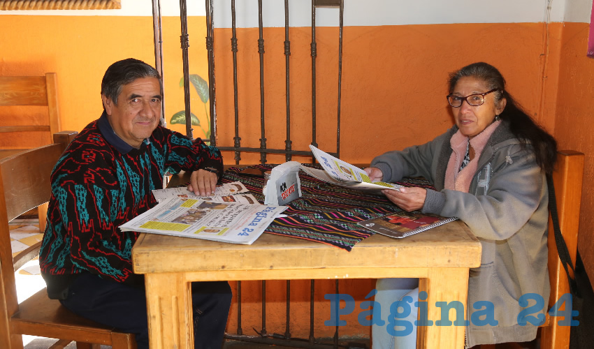 En el restaurante El Farolito compartieron el pan y la sal Rogelio Martínez Cruz y María del Carmen Delgado Urbán