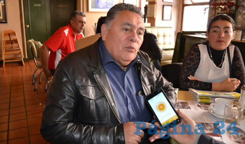 Arturo Ortiz Méndez, dirigente estatal del Partido de la Revolución Democrática (PRD) (Foto: Merari Martínez)