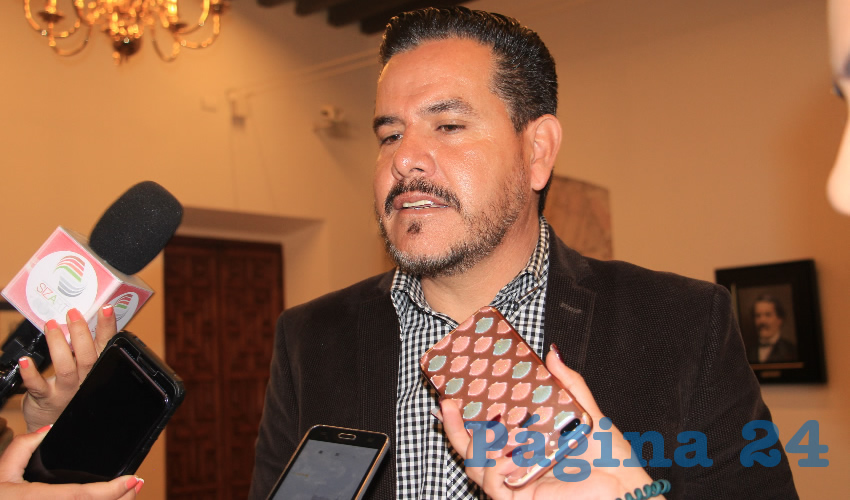 Daniel López Martínez, alcalde de Ojocaliente (Foto Archivo Página 24)