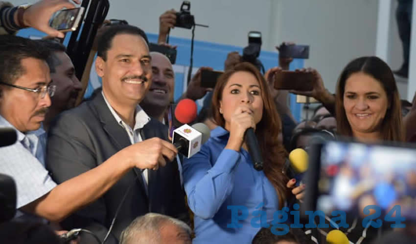 Teresa Jim&eacute;nez Esquivel, presidenta municipal de Aguascalientes (Foto: Eddylberto Lu&eacute;vano Santill&aacute;n)
