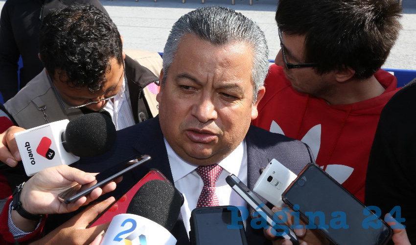 Ricardo Enrique Morán Faz, secretario general de Gobierno (Foto: Eddylberto Luévano Santillán)