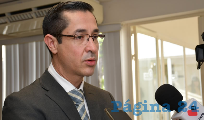 Luis Fernando Landeros Ortiz, consejero presidente del Instituto Estatal Electoral