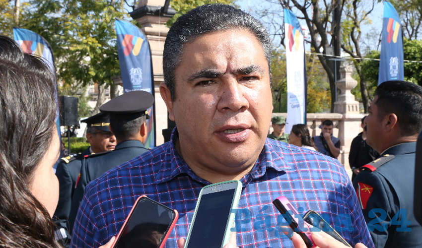 Porfirio Sánchez Mendoza, titular de la Secretaría de Seguridad Pública del Estado (Foto: Eddylberto Luévano Santillán)