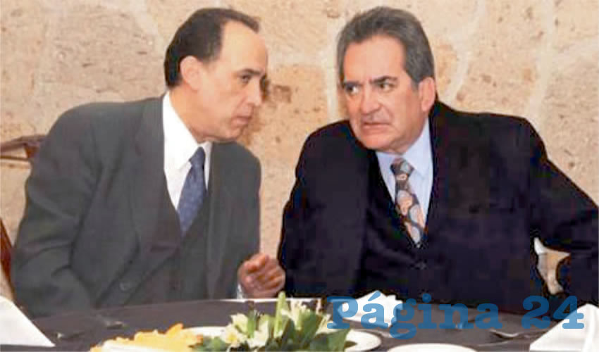 Felipe Muñoz Vázquez, exprocurador General de Justicia de Aguascalientes, con su jefe Carlos Lozano de la Torre, exgobernador de Aguascalientes: Aquellos tiempos de represión y traición