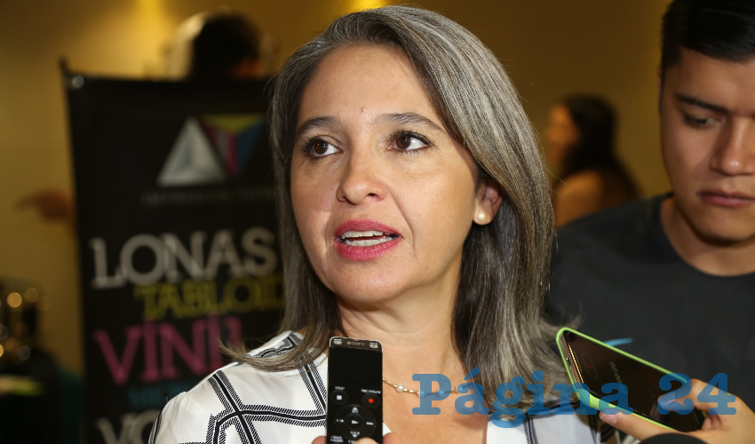 Karla Isabel Martorell Moya, presidenta de la asociación Mujeres Empresarias Mexicanas
