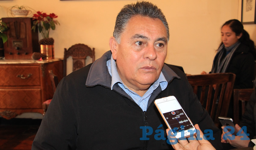No obstante que Arturo Ortiz Méndez reconoce que “el Ejército es la institución con más respeto y confianza en la sociedad”, exige que la Guarda Nacional la comande un civil y no un militar (Foto: Rocío Castro Alvarado)