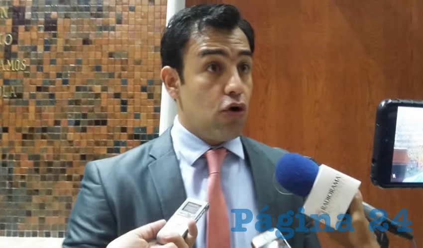 Jonadab Martínez García, legislador local de MC/ Foto: Archivo Página 24