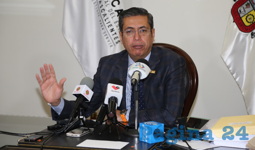Jesús Figueroa Ortega, fiscal general del Estado de Aguascalientes (Foto: Eddylberto Luévano Santillán)