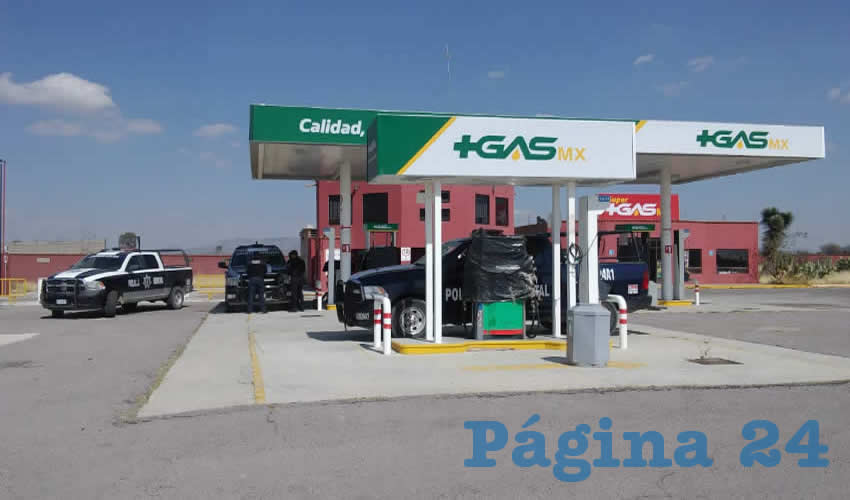 El hallazgo se realizó en una gasolinería abandonada de Asientos