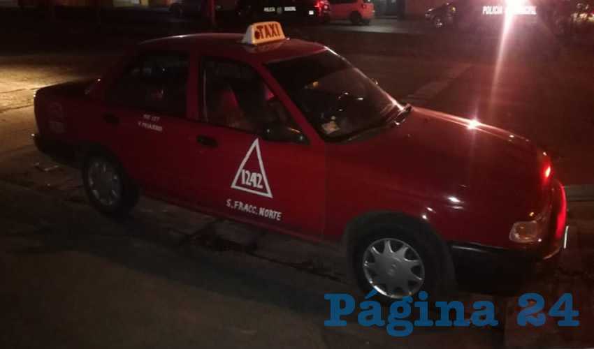 El vehículo que utilizaban los cacos Jorge Manuel y Luis Ángel
