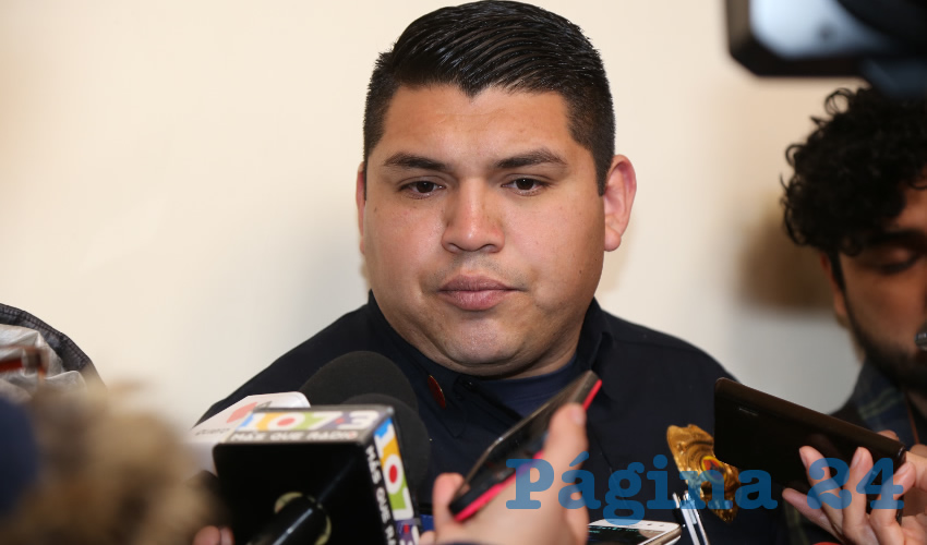 José Franco Toscano, coordinador de Protección Civil del municipio de Aguascalientes