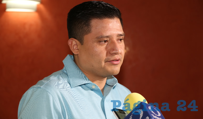 Heder Pedro Guzm&aacute;n Espejel, diputado local (Foto: Eddylberto Lu&eacute;vano Santill&aacute;n)