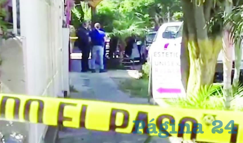 Una joven pareja fue ejecutada en la calle de Dionisio Rodríguez a su cruce con Jardines de Tívoli, de la colonia Jardines de San Francisco/Foto: Cortesía