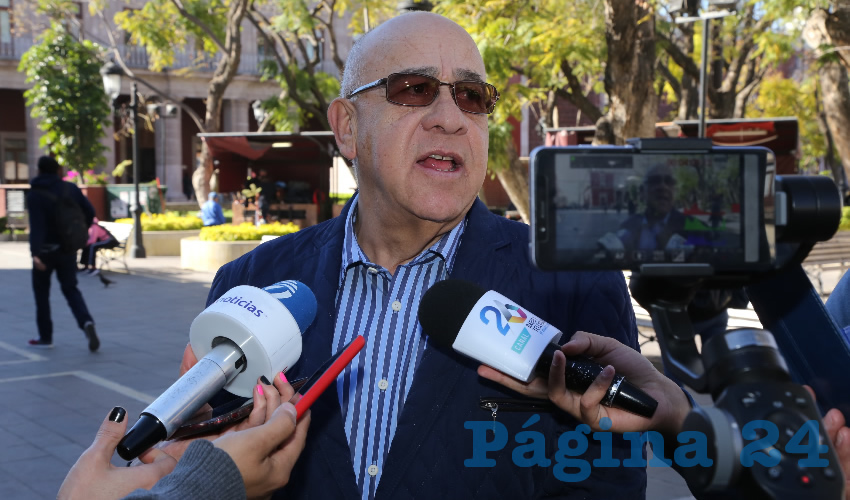 Armando Guel Serna, aspirante a la alcaldía de Aguascalientes (Foto: Eddylberto Luévano Santillán)