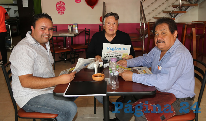 En el restaurante La Madero desayunaron Marco García Zacarías, José de Jesús Rincón Rodríguez y Manuel Medina Ortega