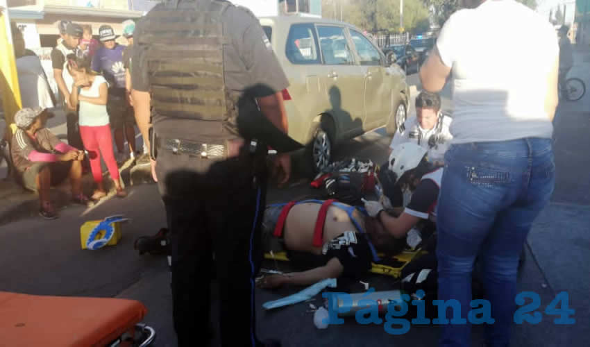 Héctor Alfredo Cruz Salado fue atendido por paramédicos e internado en la Clínica 1 del ISS