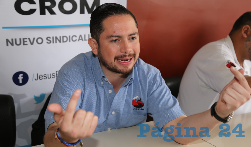 Jesús Enrique Ramírez Pérez, secretario general de la Confederación Regional Obrera Mexicana