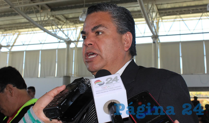 Javier Mendoza Villalpando, titular de la Secretaría de Relaciones Exteriores (SRE) (Foto Rocío Castro Alvarado)