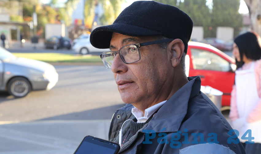 Fidel Campos Romo dio a conocer en entrevista que el departamento de transportes del hospital del ISSSTE seguir&aacute; trabajando bajo protesta