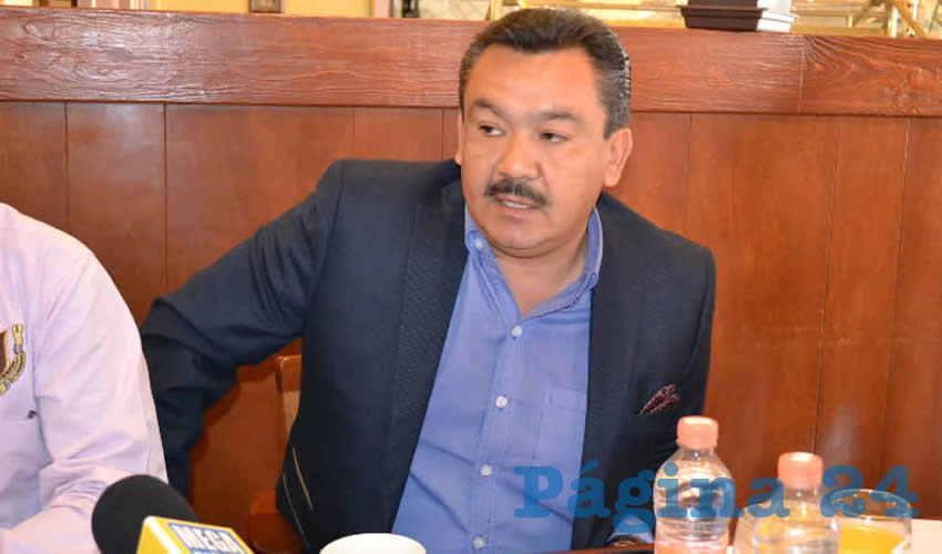 Gonzalo Franco Garduño, dirigente del Sindicato Único de Trabajadores de la Universidad Tecnológica del Estado de Zacatecas (Sututez) (Foto Merari Martínez)