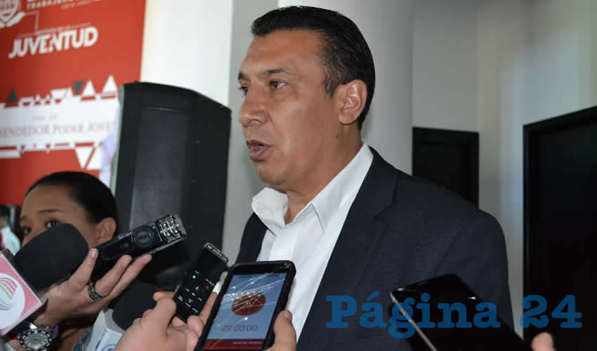 Adolfo Márquez Vera, director del Instituto de Cultura Física y Deporte de Zacatecas (Incufidez) (Foto: Merari Martínez)