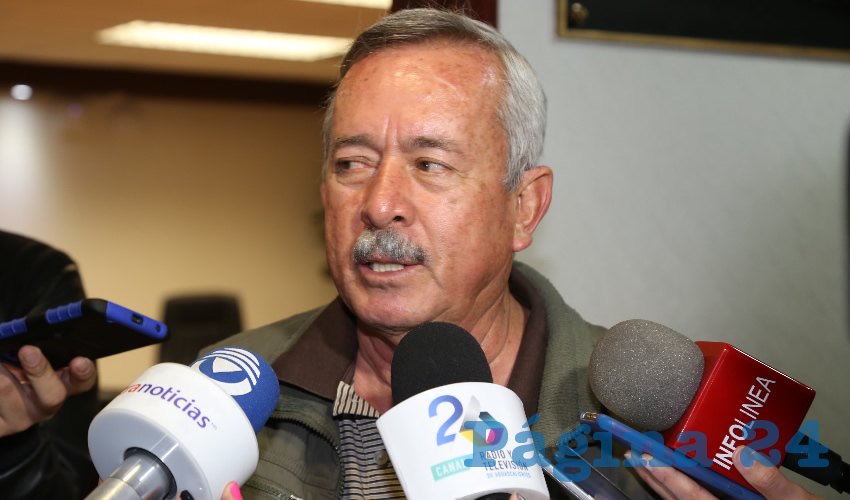Jesús Azuara Morales, representante del Frente Nacional de Productores y Consumidores de Leche